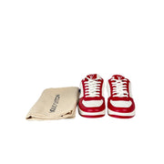 Louis Vuitton Red Sneaker Shoes #7